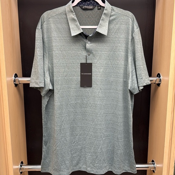 7 Diamonds Other - 7 Diamonds Playing Through Performance Seamless Golf Polo Shirt XL